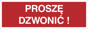 Obrazek dla kategorii Znak Proszę dzwonić (857-10)