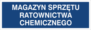 Obrazek dla kategorii Magazyn sprzętu ratownictwa chemicznego (801-144)