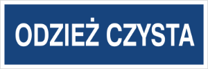 Obrazek dla kategorii Odzież czysta (801-160)