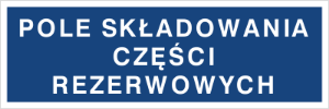 Obrazek dla kategorii Pole składowania części rezerwowych (802-02)