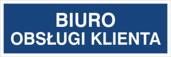 Biuro obsługi klienta