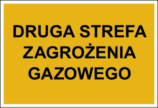 Druga strefa zagrożenia gazowego