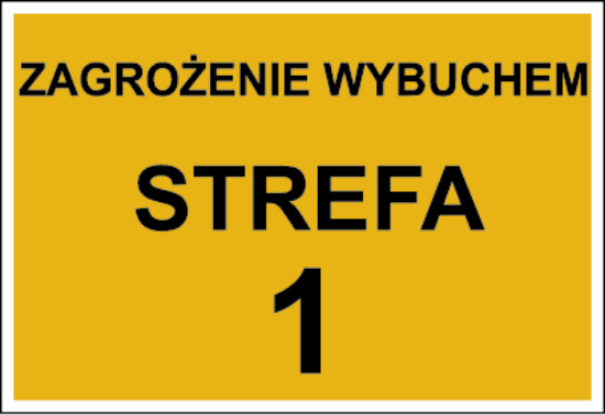 Zagrożenie wybuchem strefa 1