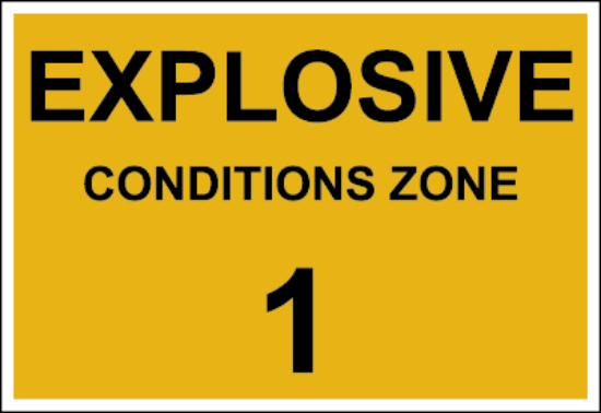 Explosive conditions zone 1