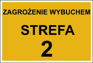 Obrazek dla kategorii Znak Zagrożenie wybuchem strefa 2 (828)