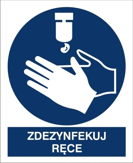 Obrazek Zdezynfekuj ręce (411-02)