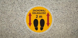 Obrazek dla kategorii Stop Zachowaj odległość 2m (ANTY013)