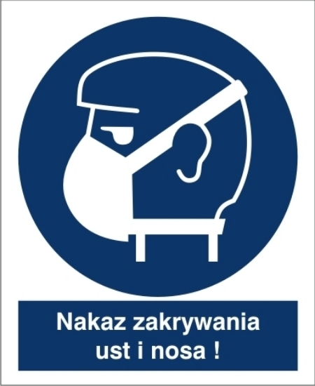 Obrazek Nakaz zakrywania ust i nosa (423-02)