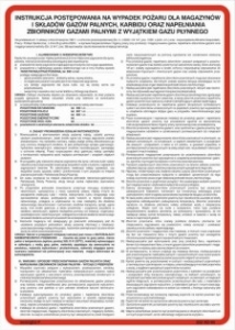 Obrazek dla kategorii 222 XO - 15 Instrukcja przeciwpożarowa dla stacji dystrybucji gazu płynnego (222 XO-15)