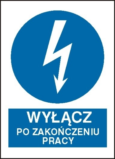 Wyłącz po zakończeniu pracy