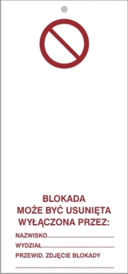 blokada może być usunięta… (szerokość 75mm, długość 160mm, grubość 0,7mm)