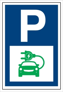 Obrazek dla kategorii Znak Parking dla samochodów elektrycznych (703-16)