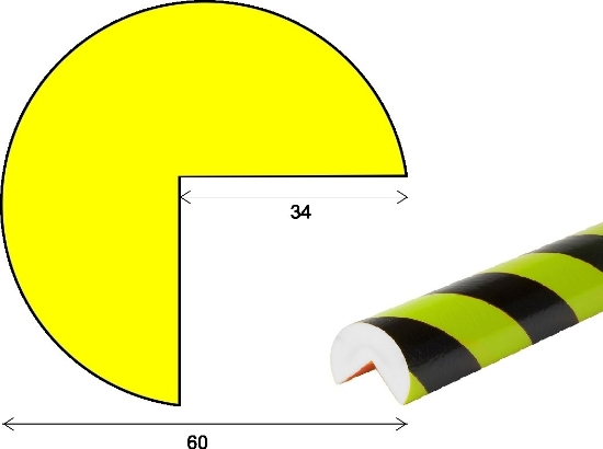 Obrazek Knuffi typ A+ NEON 1000 mm samoprzylepny