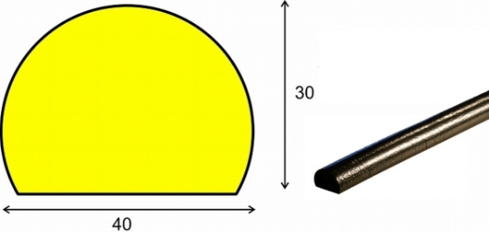 Obrazek Knuffi typ C 1000 mm samoprzylepny