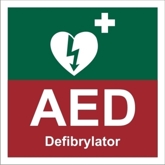 Obrazek Znak defibrylator AED (508-01)