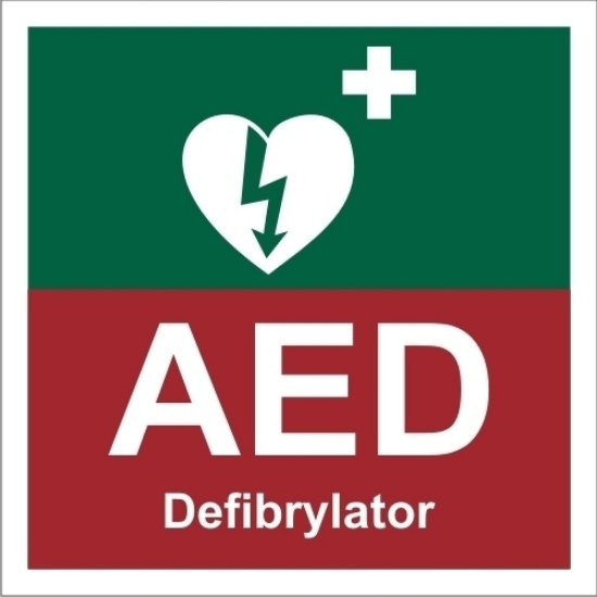 Obrazek Znak defibrylator AED (508-01)