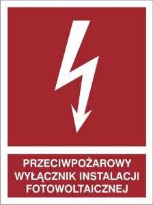 Obrazek dla kategorii Przeciwpożarowy wyłącznik instalacji fotowoltaicznej (219-07)