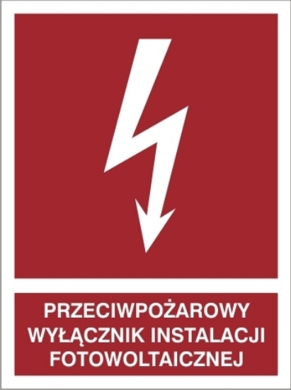 Obrazek Przeciwpożarowy wyłącznik instalacji fotowoltaicznej (219-07)