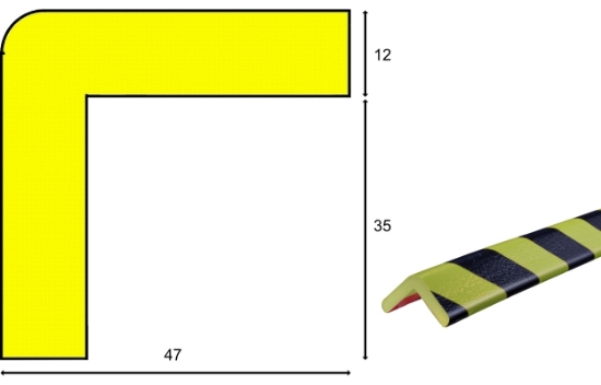 Obrazek Knuffi typ H neon 1000 mm samoprzylepny