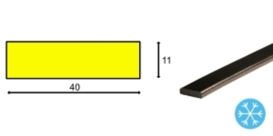Obrazek Knuffi typ F FROST 1000 mm samoprzylepny