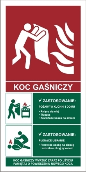 Obrazek Zastosowanie koca gaśniczego (202-16)