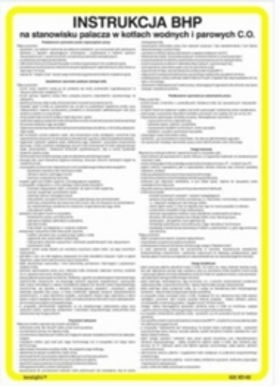 Obrazek Instrukcja dla pracowników zatrudnionych w handlu art. spożywczymi 422 XO - 81