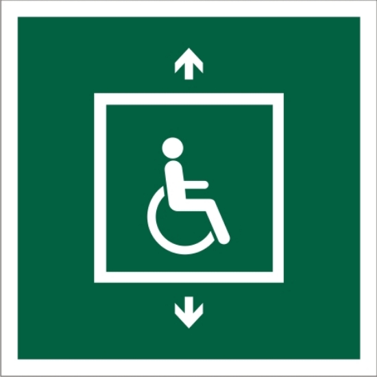 Obrazek Winda ewakuacyjna dla osób niepełnosprawnych (1E70A)