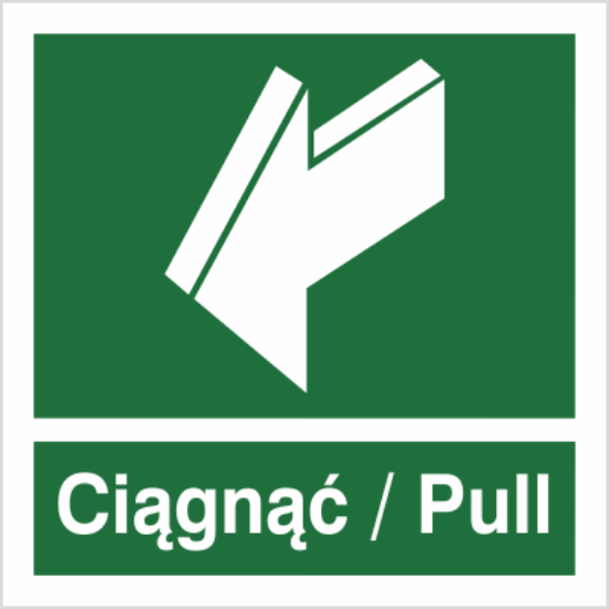 Obrazek Ciągnąć/Pull (9818C-03)