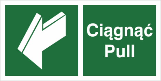 Obrazek Ciągnąć/Pull (9818P-06)