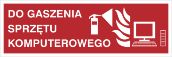 Obrazek Do gaszenia sprzętu komputerowego (1202B-10)