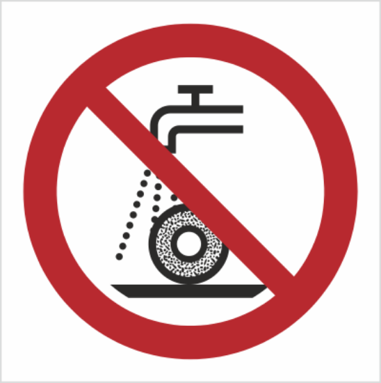 Obrazek Zakaz szlifowania na mokro (9P33K)