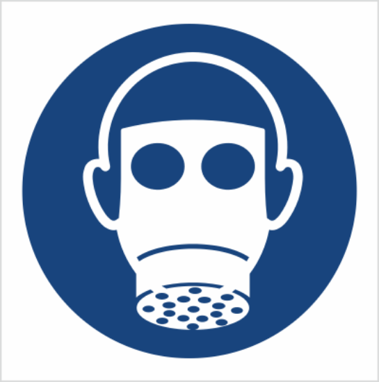 Obrazek Nakaz stosowania ochrony dróg oddechowych (8M17K)