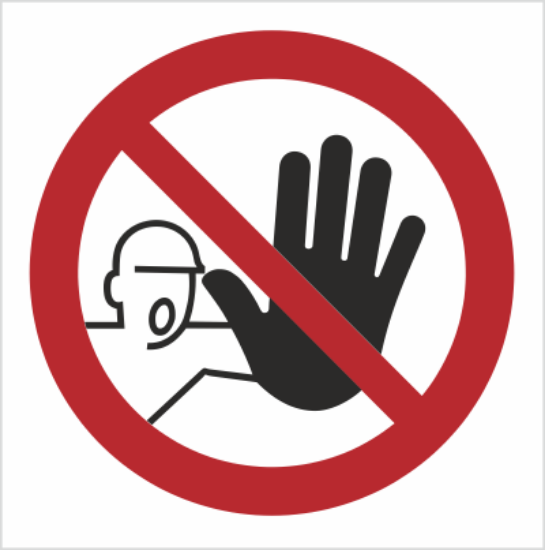 Obrazek Nieupoważnionym wstęp wzbroniony (9606K)