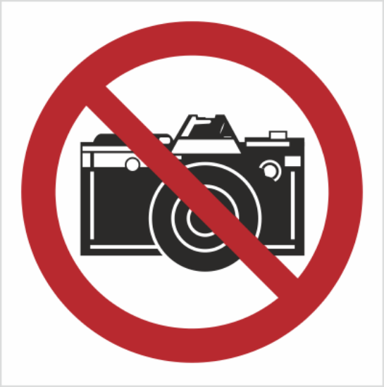 Obrazek Zakaz fotografowania (8609K)