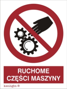 Pokaż produkty w kategorii Znak Ruchome części maszyny (626-01) Obrazek dla kategorii Znak Ruchome części maszyny (626-01)