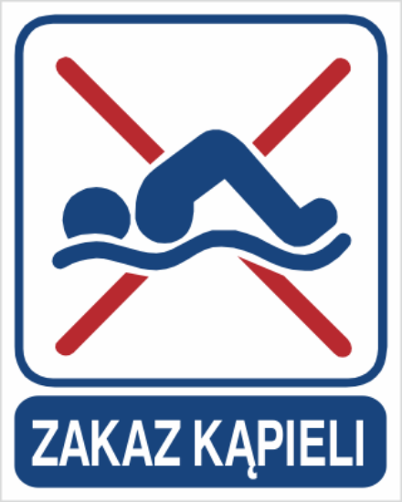 Obrazek Zakaz kąpieli