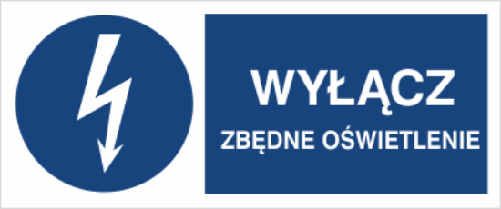 Obrazek Wyłącz zbędne oświetlenie (4430XJ-18)