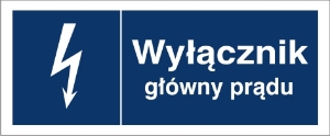 Obrazek dla kategorii Znak Wyłącznik główny prądu (530-29)