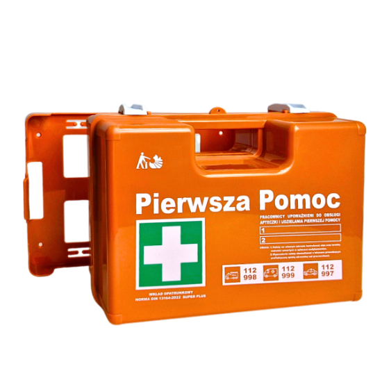 Obrazek Apteczka walizkowa pomarańczowa mała APK-10 13164