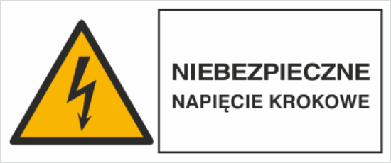 Obrazek Niebezpieczne napięcie krokowe (8330XJ-12)