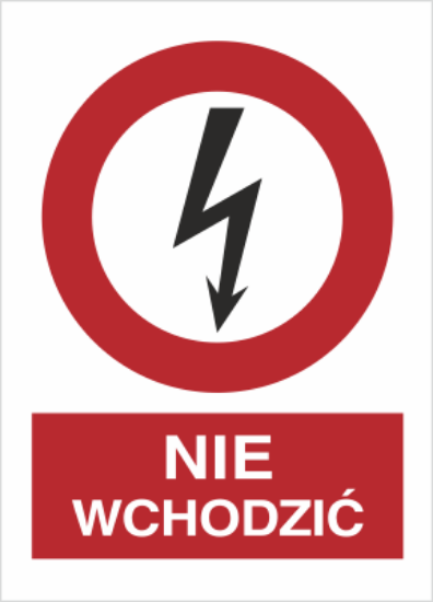 Obrazek Nie wchodzić (4630AD-06)