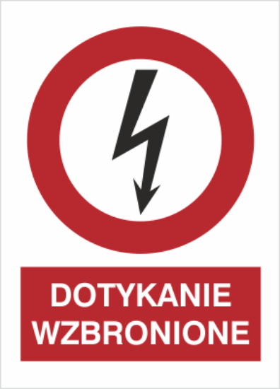 Obrazek Dotykanie wzbronione (4630I-10)