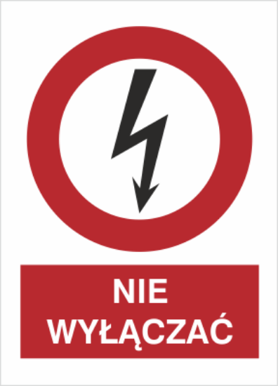 Obrazek Nie wyłączać (9630L-11)