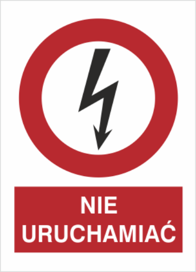 Obrazek Nie uruchamiać (9630I-13)