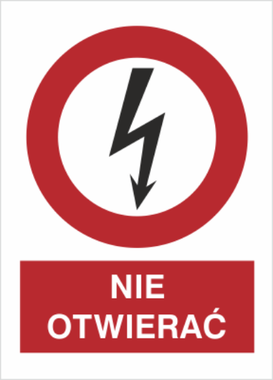 Obrazek Nie otwierać (8630L-14)