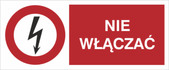 Obrazek Nie włączać (8630XJ-16)