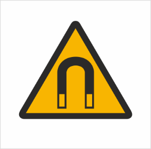 Obrazek dla kategorii Znak Ostrzeżenie przed silnym polem magnetycznym (315)