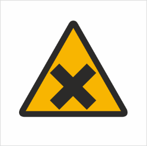 Obrazek dla kategorii Znak Ostrzeżenie przed preparatami drażniącymi (318)