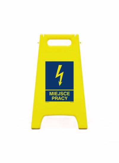 Obrazek Potykacz ze znakiem: miejsce pracy (530-35)