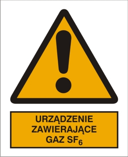 Obrazek Urządzenie zawierające gaz SF6 (8301M-18)